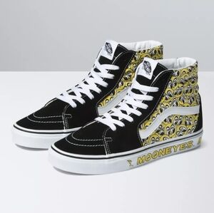 Vans Mens 11 X Mooneyes Sk8-Hi Black/Yellow Mens Limited-Edition